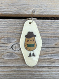 Idaho Potato Cowboy Key Tag