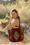 Dark Earth + Arrows Tote