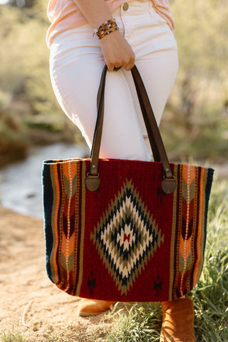 Dark Earth + Arrows Tote