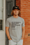 Iron Pine Idaho Antler 7 Panel Twill Strapback