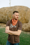 Cotton Ramble Bandana | Terracotta