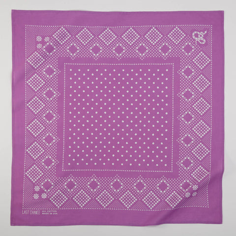 Organic Cotton Daisy Bandana | Orchid