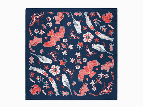 Hyalite Canyon, Bozeman, Montana Landmark Bandana