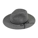 Wool Felt Hat - Light Grey