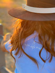 Girls Boho Pronghorn Tie Front Tee