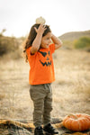Idaho Jack-O-Lantern Face Kids Tee