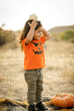 Idaho Jack-O-Lantern Face Kids Tee