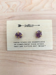 Jax Kelly Gemstone Prong Earrings - SALE
