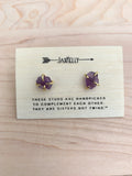 Jax Kelly Gemstone Prong Earrings - SALE