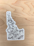Idaho Watercolor Sticker Collection