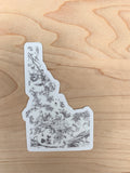 Idaho Watercolor Sticker Collection