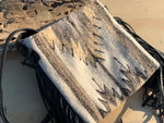 Natural Chevrons Fringe Bag