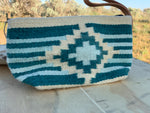 Emerald Diamond Wristlet Clutch