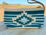 Emerald Diamond Wristlet Clutch