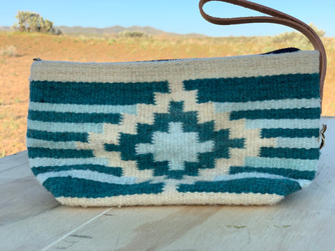 Emerald Diamond Wristlet Clutch