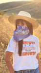 Organic Cotton Field Bandana | Azure Blue