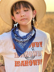 Organic Cotton Field Bandana | Azure Blue