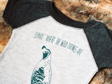 Where the Wild Things Are - Quail Onesie