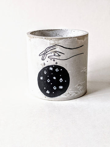Stardust Concrete Planter